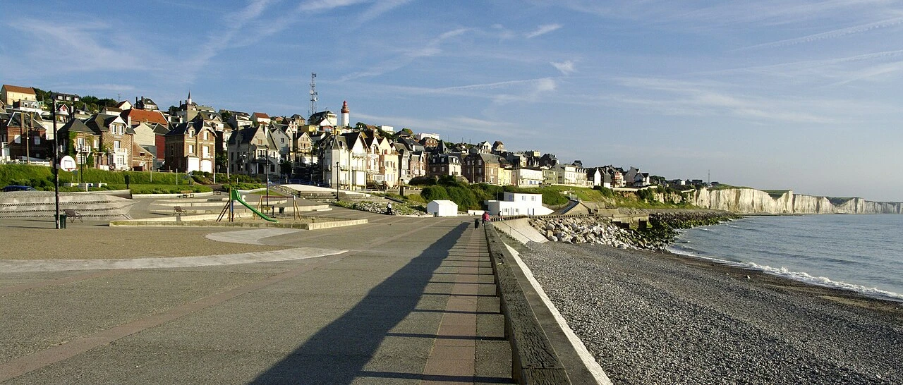 Les falaises blanches d'Ault